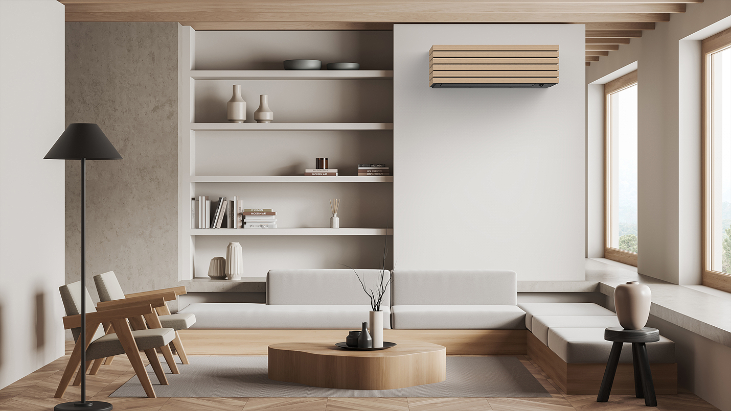 Снимка на един от най-икономичните климатици за отопление в България